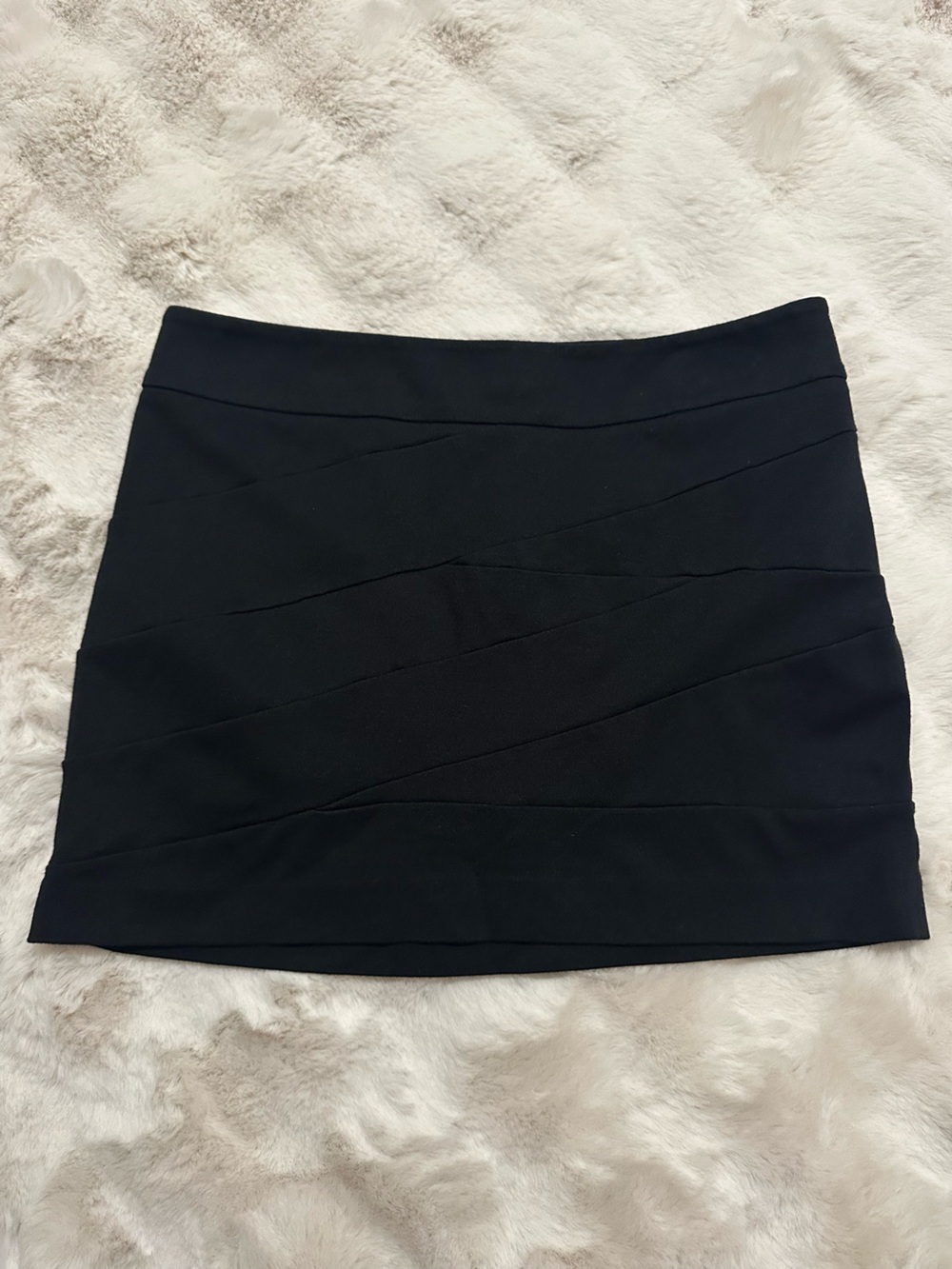 Express Black Mini Skirt
